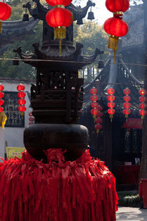 Gaomin Tempel in Yangzhou von Angelika Bentin
