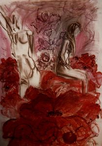 Frauen und Rosen by lucane