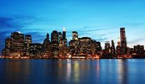 Manhattan Evening by cibella