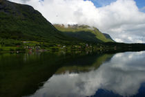Fjordspiegelung in Norwegen von magdeburgerin
