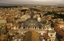 Blick vom Vatikan in Rom von magdeburgerin