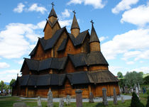 Norwegen - Stabkirche Heddal von magdeburgerin