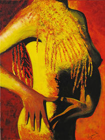 African Woman von Barbara Vapenik