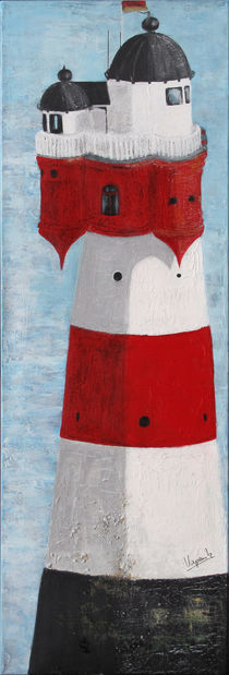 Lighthouse Roter Sand von Barbara Vapenik