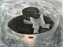 Frau mit Hut by Elisabeth Maier