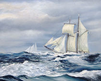 Blue water Racing by Arthur Williams