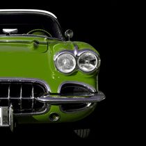 Classic Car (green) von Beate Gube