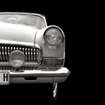 Classic Car of the sixties (black and white) by Beate Gube