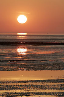 Sonnenuntergang am Meer von Norbert Fenske