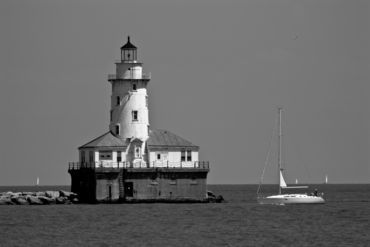 Chicago-lighthouse-b-w