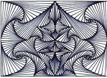 antiparallele Symmetrie by Rolf Jellinek