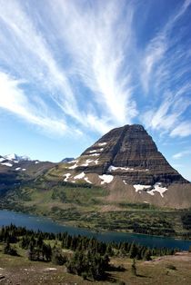 Hidden Lake #3V Glacier National Park Montana USA von Ken Dvorak
