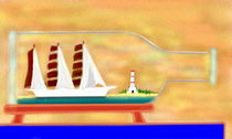 Das Buddelschiff by reniertpuah