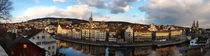 Zurich Panorama von Len Bage