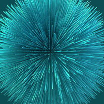 Spiny Blue Ball von Philip Roberts