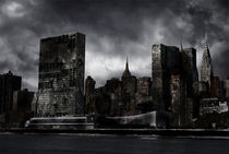 Destroyed City  by Kuba Skorkowski