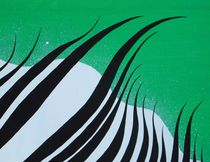 cutout of zebra crossing by Katja Finke