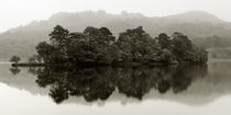 Mist over Rydal Water, Cumbria, England. by Craig Joiner