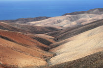 Badlands im Süden von Fuerteventura by Frank Rother