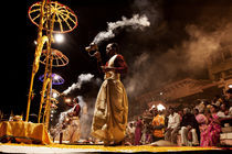 Varanasi, Ghats, ritual, Benares, Uttar Pradesh, India  by Soumen Nath