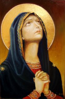 St. Mary Icon von Apostolescu  Sorin