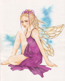 Purple Fairy by Tessa Febiani