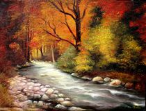 Autumn in Forest von Apostolescu  Sorin
