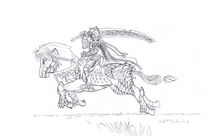 The white Lion on it's mount by maanfuynn-cyllguruth