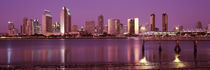 Buildings at the waterfront, San Diego, California, USA 2010 by Panoramic Images