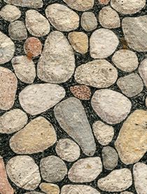 Rocks and Pebbles and Stones Drawing von Nic Squirrell