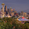 Seattle-sunset-panorama