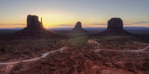 Monument Valley Sunrise by tgigreeny