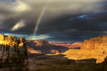 Rainbow over Canyonlands by tgigreeny