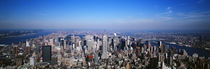 Panorama Print - Luftaufnahme, New York City, New York, New York State, USA von Panoramic Images