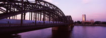  Triangle Building, Rhine River, Cologne, North Rhine Westphalia, Germany von Panoramic Images