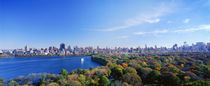 Buildings in a city, Central Park, Manhattan, New York City, New York State, USA by Panoramic Images