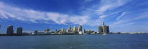 Buildings at the waterfront, Detroit, Michigan, USA by Panoramic Images