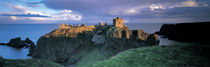High angle view of a castle, Stonehaven, Grampian, Aberdeen, Scotland von Panoramic Images