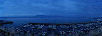 Boats moored at a harbor, Puerto Chico, Santander, Cantabria, Spain von Panoramic Images
