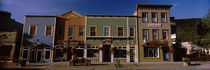 Buildings in a town, Crested Butte, Gunnison County, Colorado, USA von Panoramic Images