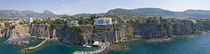 Town on a cliff, Sorrento, Naples, Campania, Italy von Panoramic Images