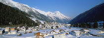 High angle view of a town, Pettneu, Austria von Panoramic Images