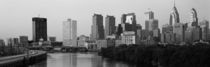 River passing through a city, Schuylkill River, Philadelphia, Pennsylvania, USA by Panoramic Images
