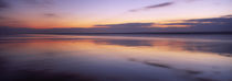Sunset over the sea, Sandymouth bay, Bude, Cornwall, England von Panoramic Images
