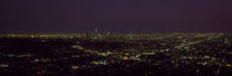 High angle view of a cityscape, Los Angeles, California, USA von Panoramic Images