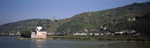  Rhine River, Kaub, Koblenz, Rhineland-Palatinate, Germany von Panoramic Images