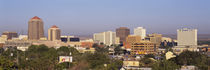 Buildings in a city, Albuquerque, New Mexico, USA by Panoramic Images