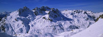 Snow on mountains, Zurs, Austria by Panoramic Images