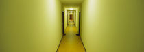 Empty corridor of a building, Baden-Wurttemberg, Germany by Panoramic Images