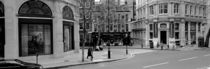 Buildings along a road, London, England by Panoramic Images